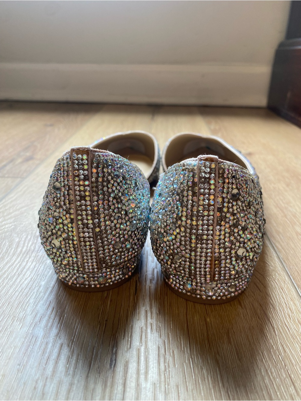 Betsey Johnson Reeve Rhinestone Flats - Picture 8 of 8